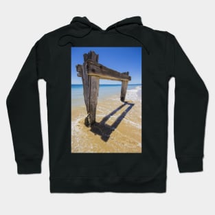 The Old Cattle Jetty, Observation Point, Point Nepean, Mornington Peninsula, Victoria, Australia. Hoodie